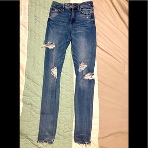 American Eagle Outfitters, Super Stretch Super high rise jegging size 2 regular